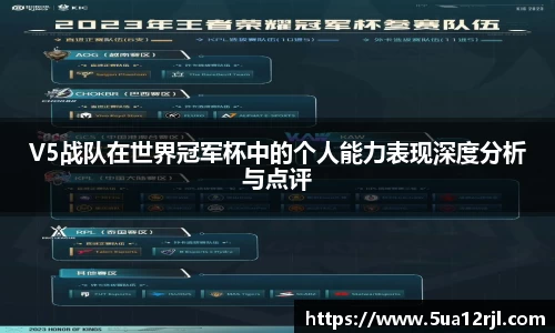 V5战队在世界冠军杯中的个人能力表现深度分析与点评